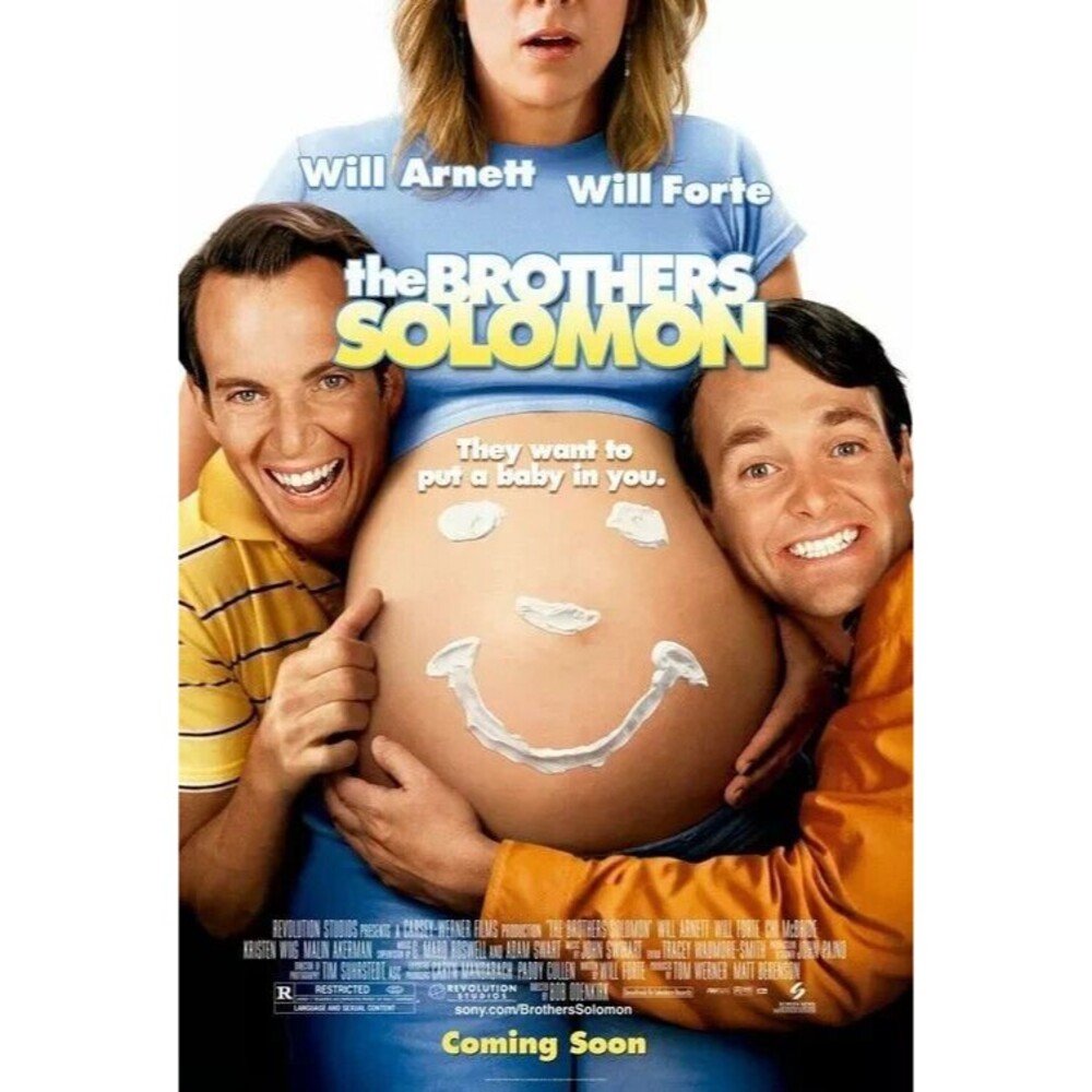 THE BROTHERS SOLOMON (2007) ORIGINAL 11x17 MOVIE POSTER SS Advance Theatrical